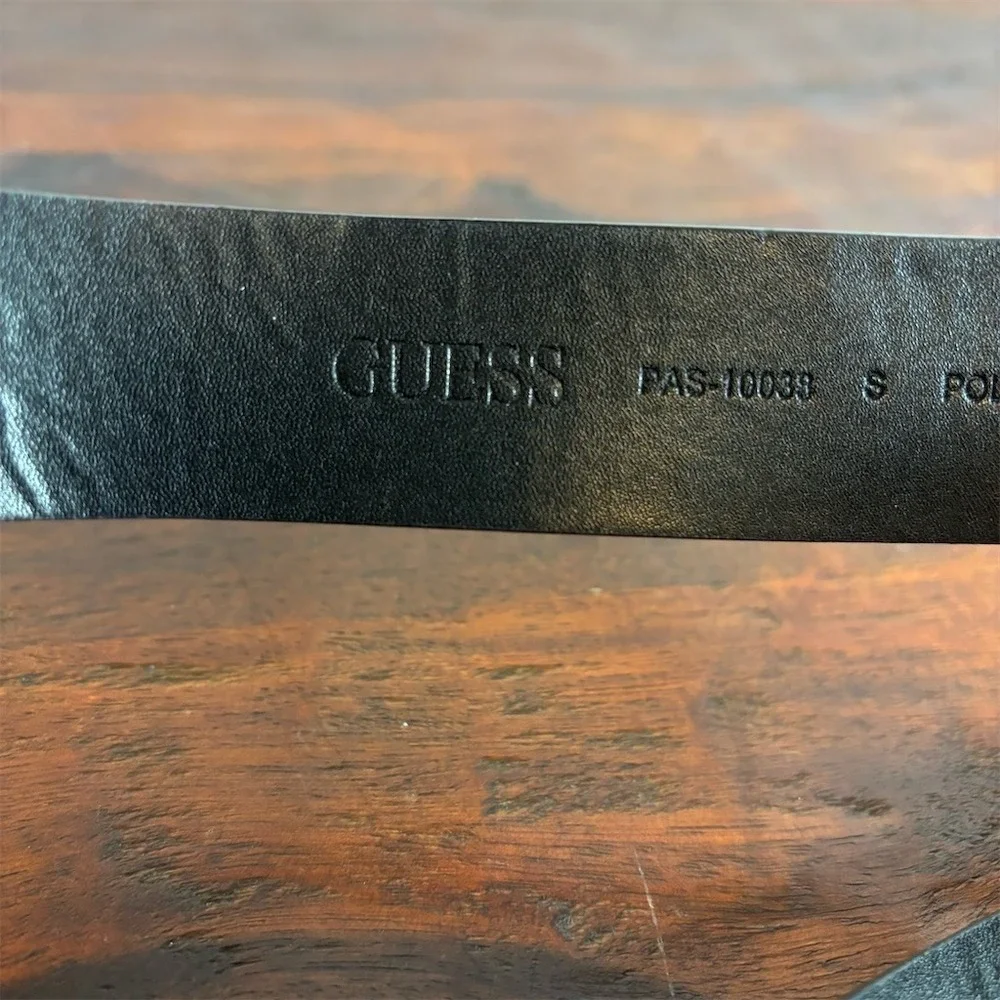 Guess logo belt